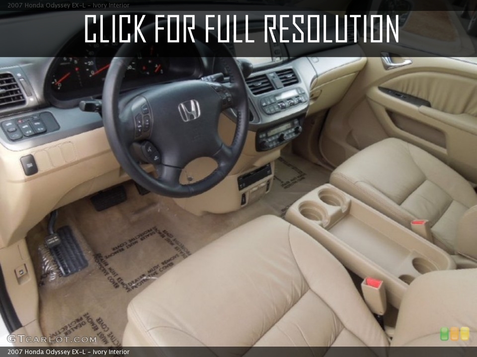 2007 Honda Odyssey Ex L