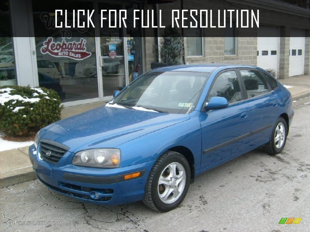 2005 Hyundai Elantra Hatchback