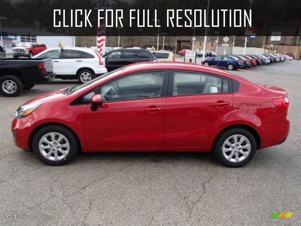 2013 Kia Rio Sedan