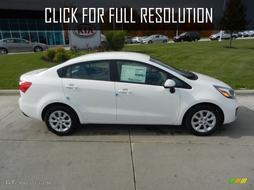 2013 Kia Rio Sedan