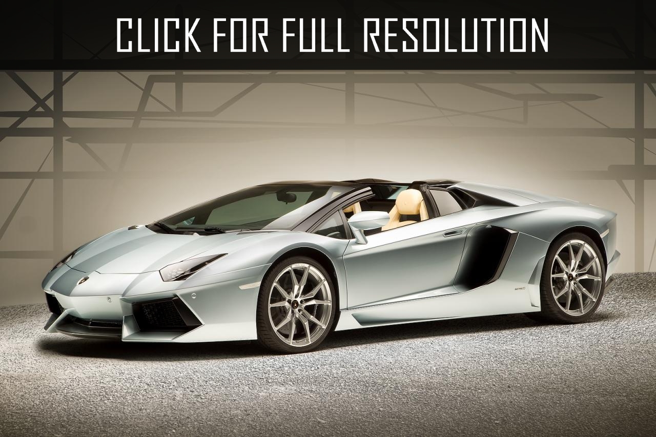 2013 Lamborghini Aventador Convertible