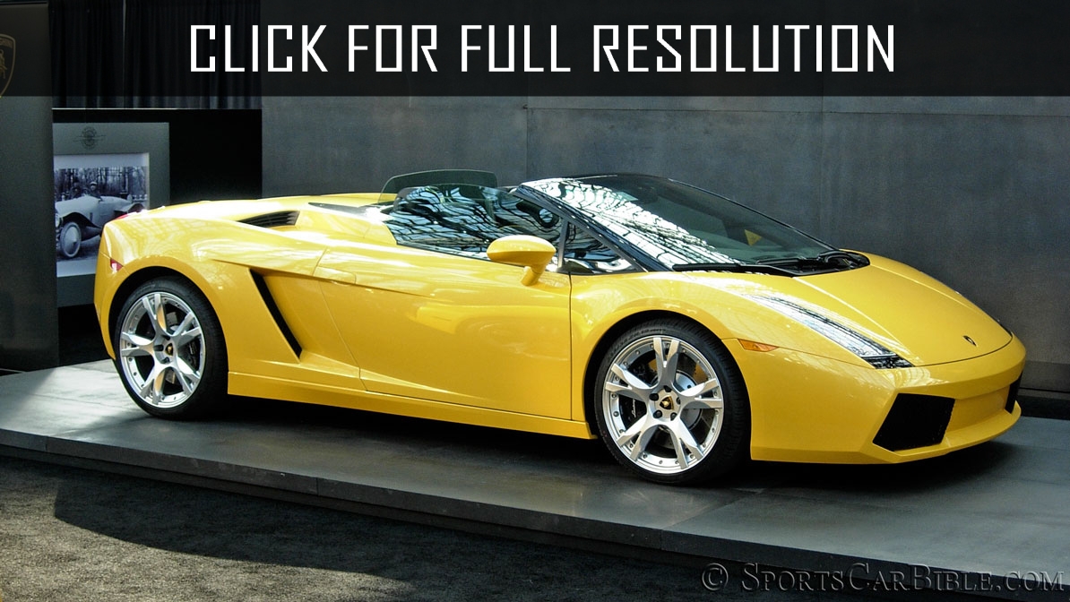 2005 Lamborghini Gallardo Spyder - news, reviews, msrp ...