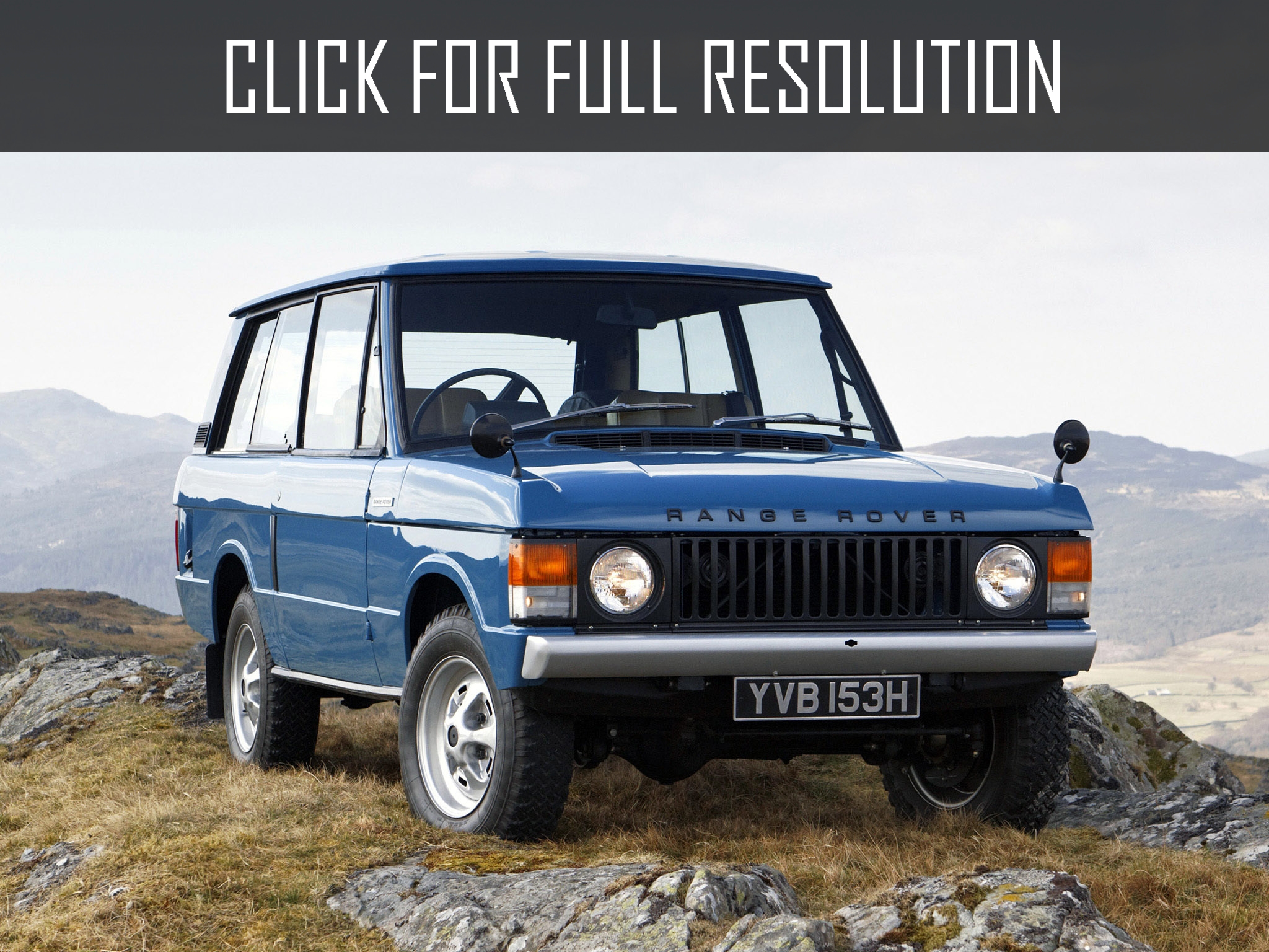 1970 Land Rover Range Rover