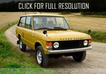 1971 Land Rover Range Rover