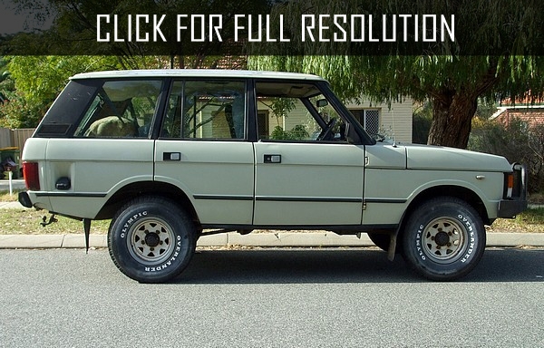 1985 Land Rover Range Rover