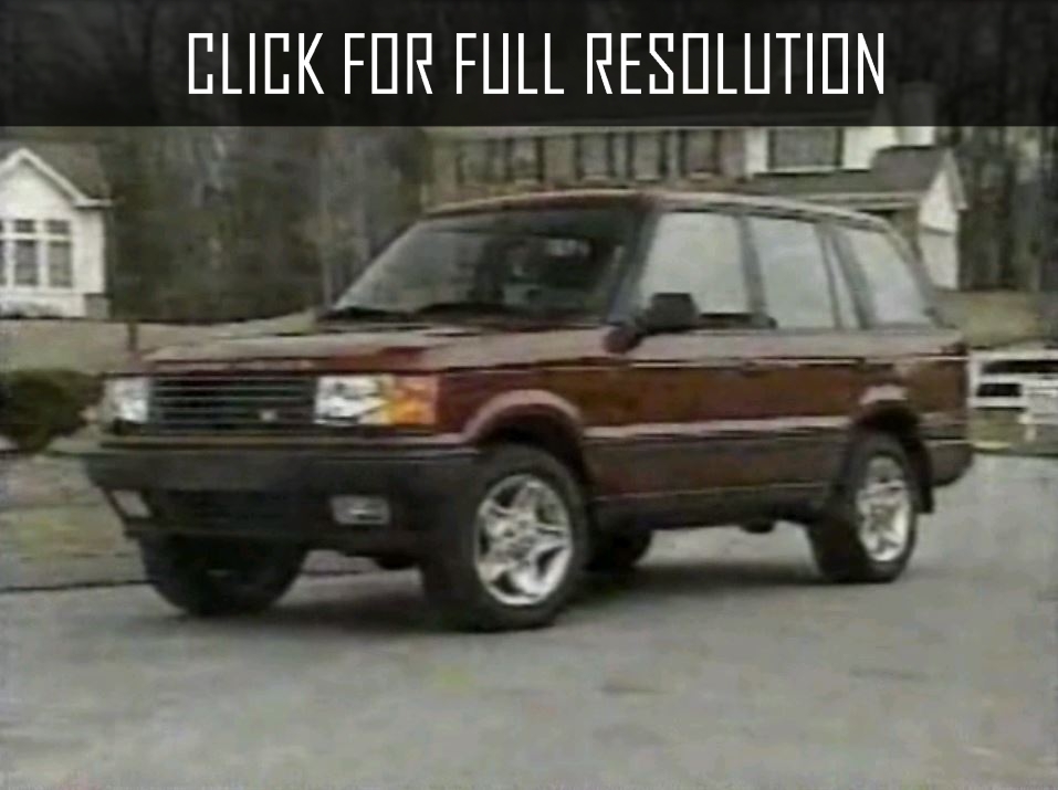 1996 Land Rover Range Rover Sport