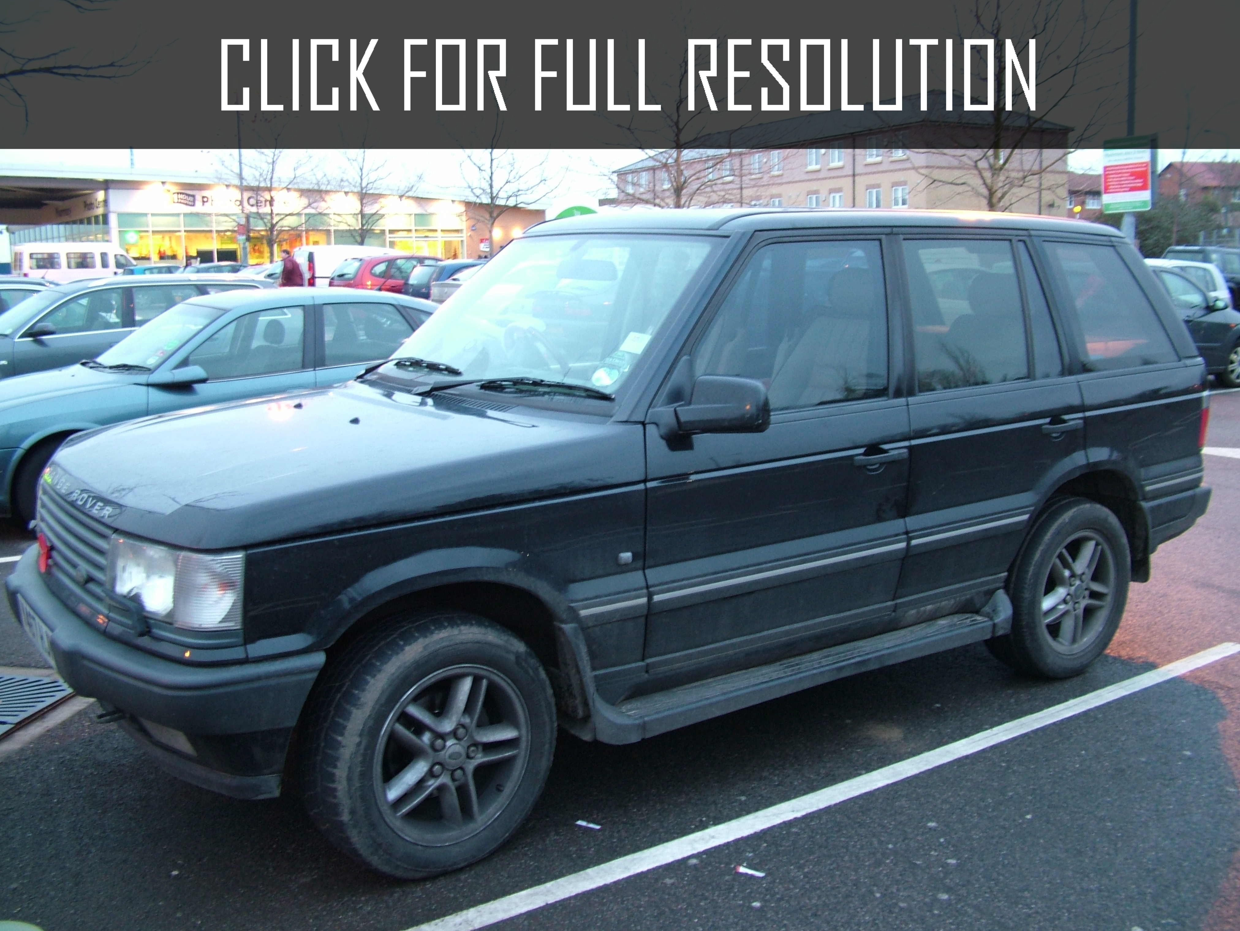 2001 Land Rover Range Rover Sport