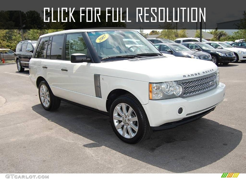 2007 Land Rover Range Rover