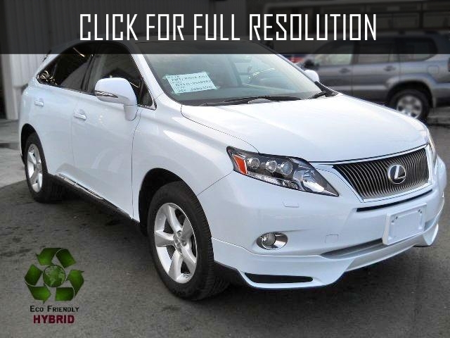2009 Lexus Rx 450h news, reviews, msrp, ratings with