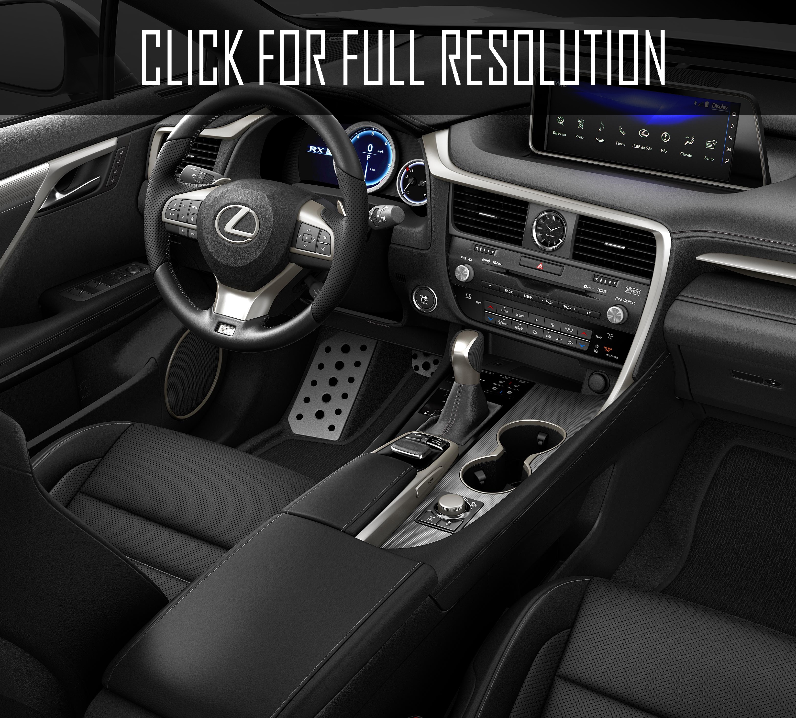 Lexus Rx 350 Interior 2017