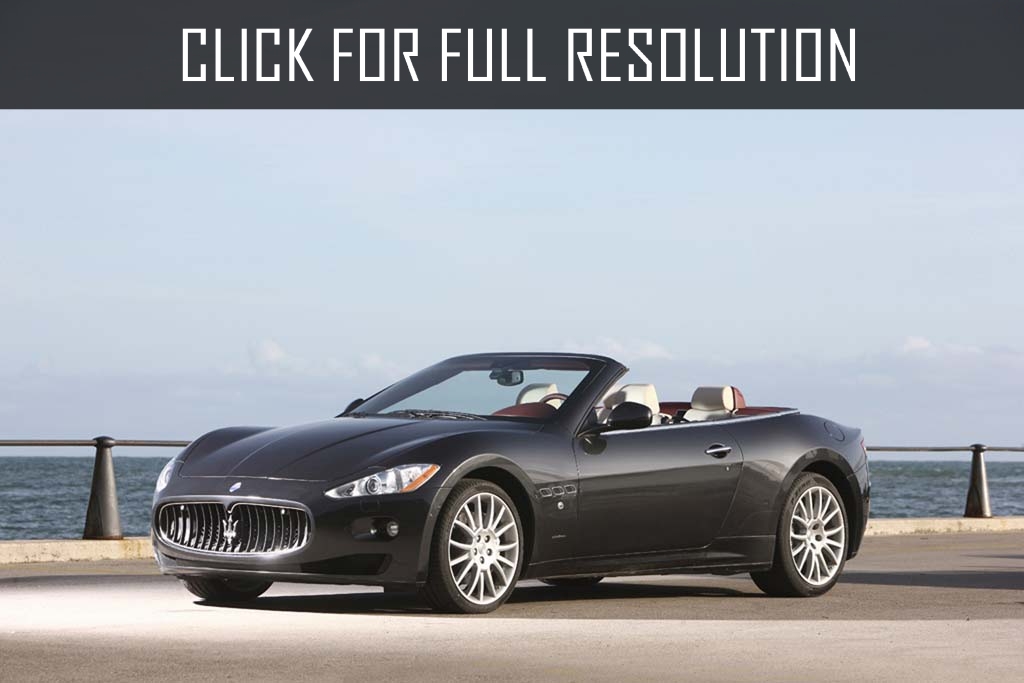 2011 Maserati Granturismo Convertible