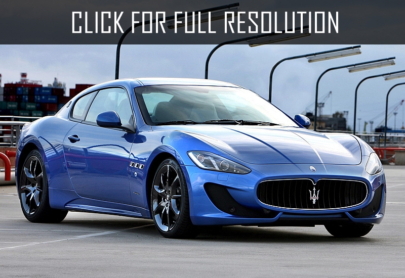 2012 Maserati Granturismo Sport