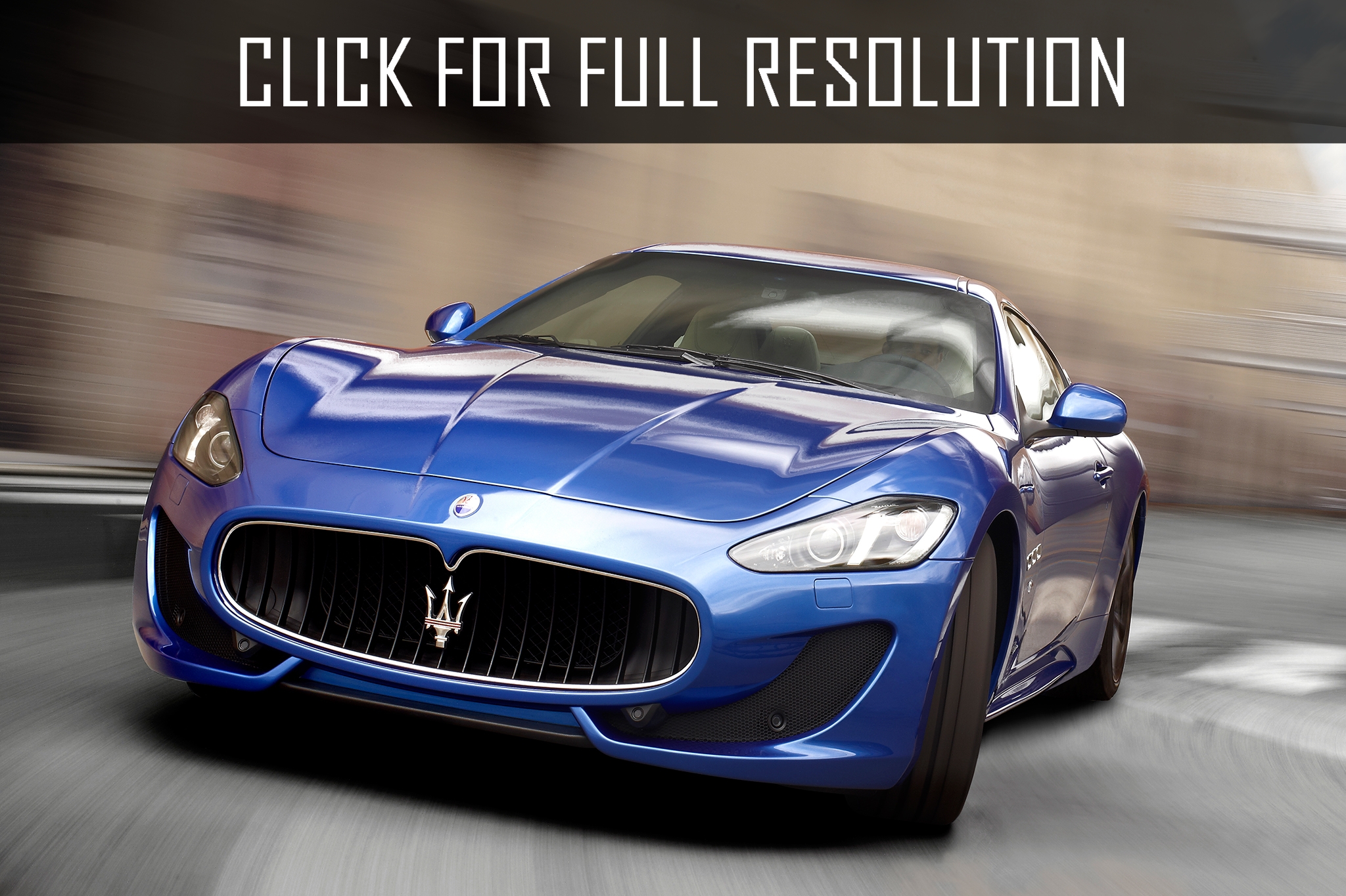 2013 Maserati Granturismo Coupe