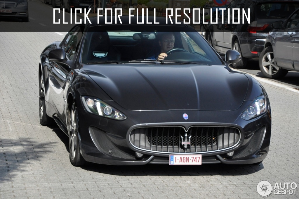 2014 Maserati Granturismo Sport