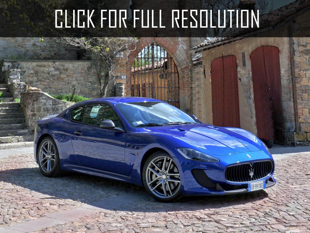2015 Maserati Granturismo Coupe