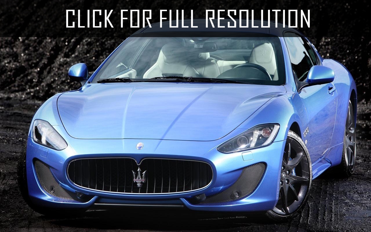 2016 Maserati Granturismo Sport
