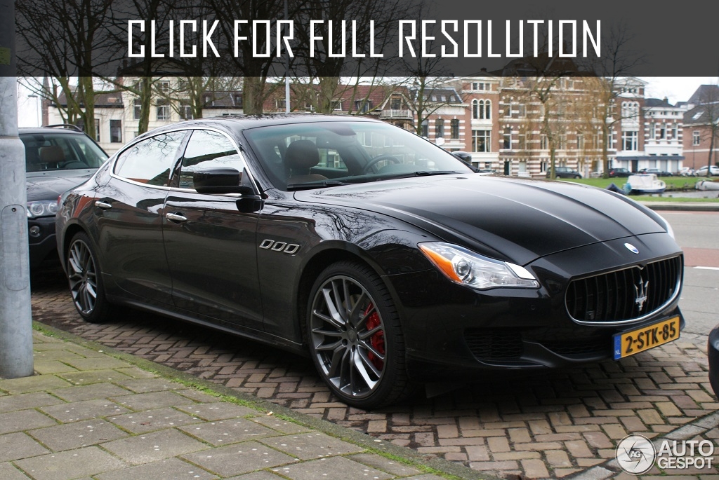 2013 Maserati Quattroporte Gts