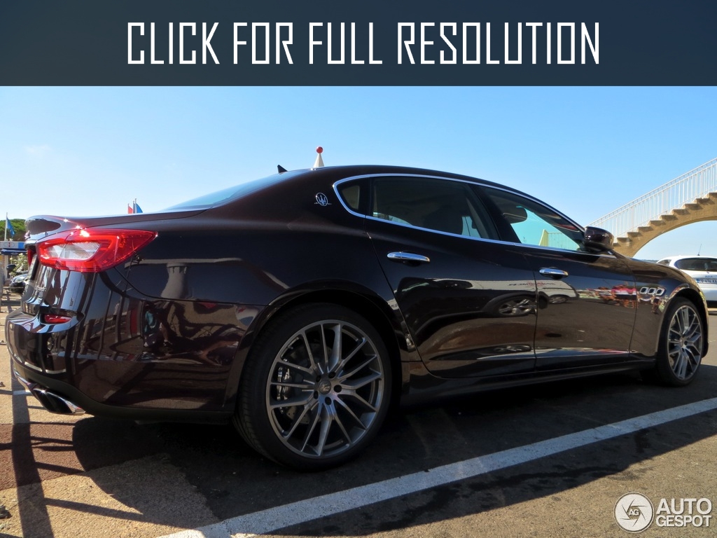 2013 Maserati Quattroporte Gts