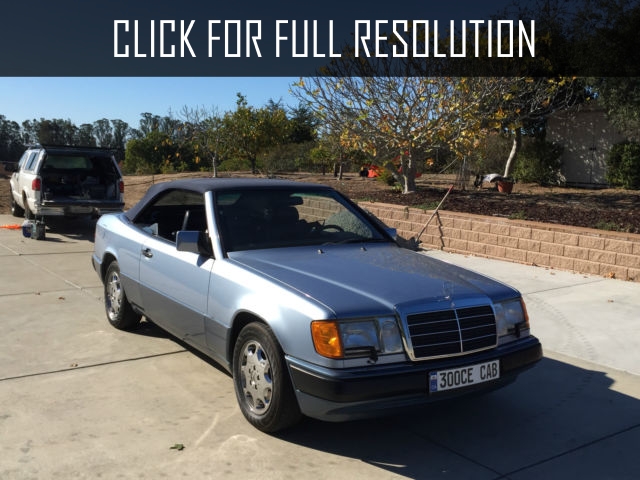 1986 Mercedes Benz E Class Convertible