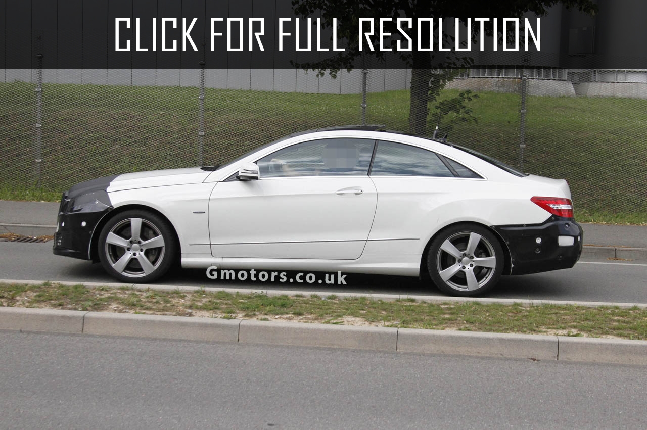 2013 Mercedes Benz E Class Coupe