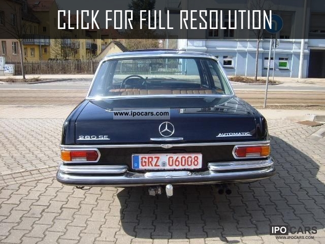 1969 Mercedes Benz S Class