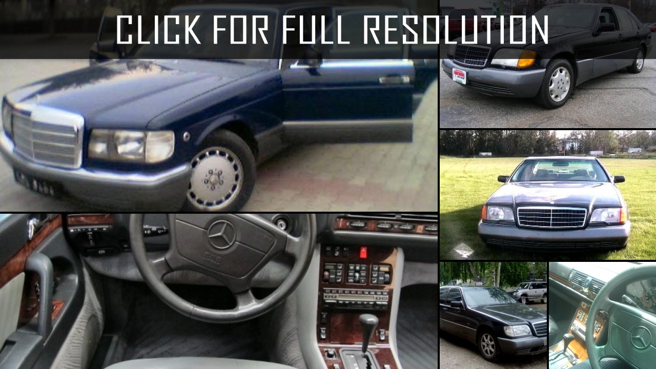 1992 Mercedes Benz S Class Sedan