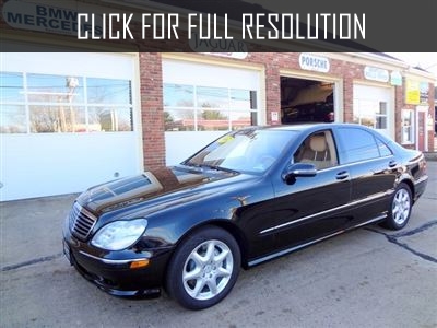 2002 Mercedes Benz S Class Sedan