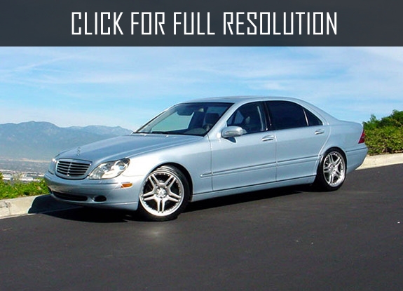 2002 Mercedes Benz S Class Sedan