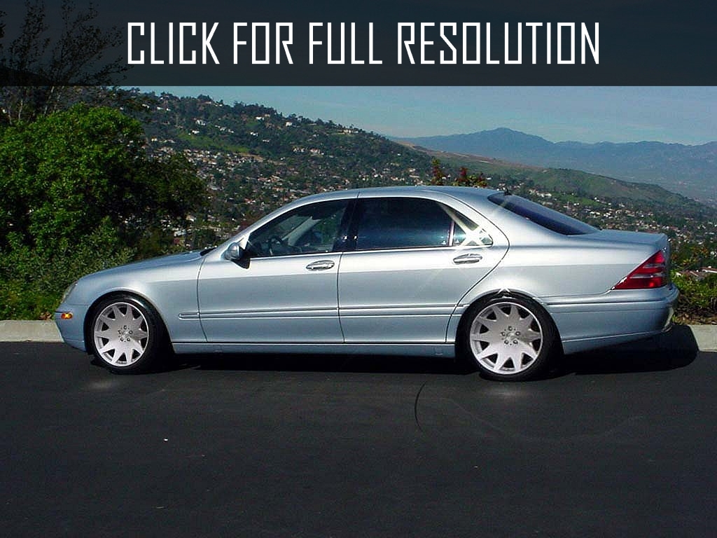 2002 Mercedes Benz S Class Sedan