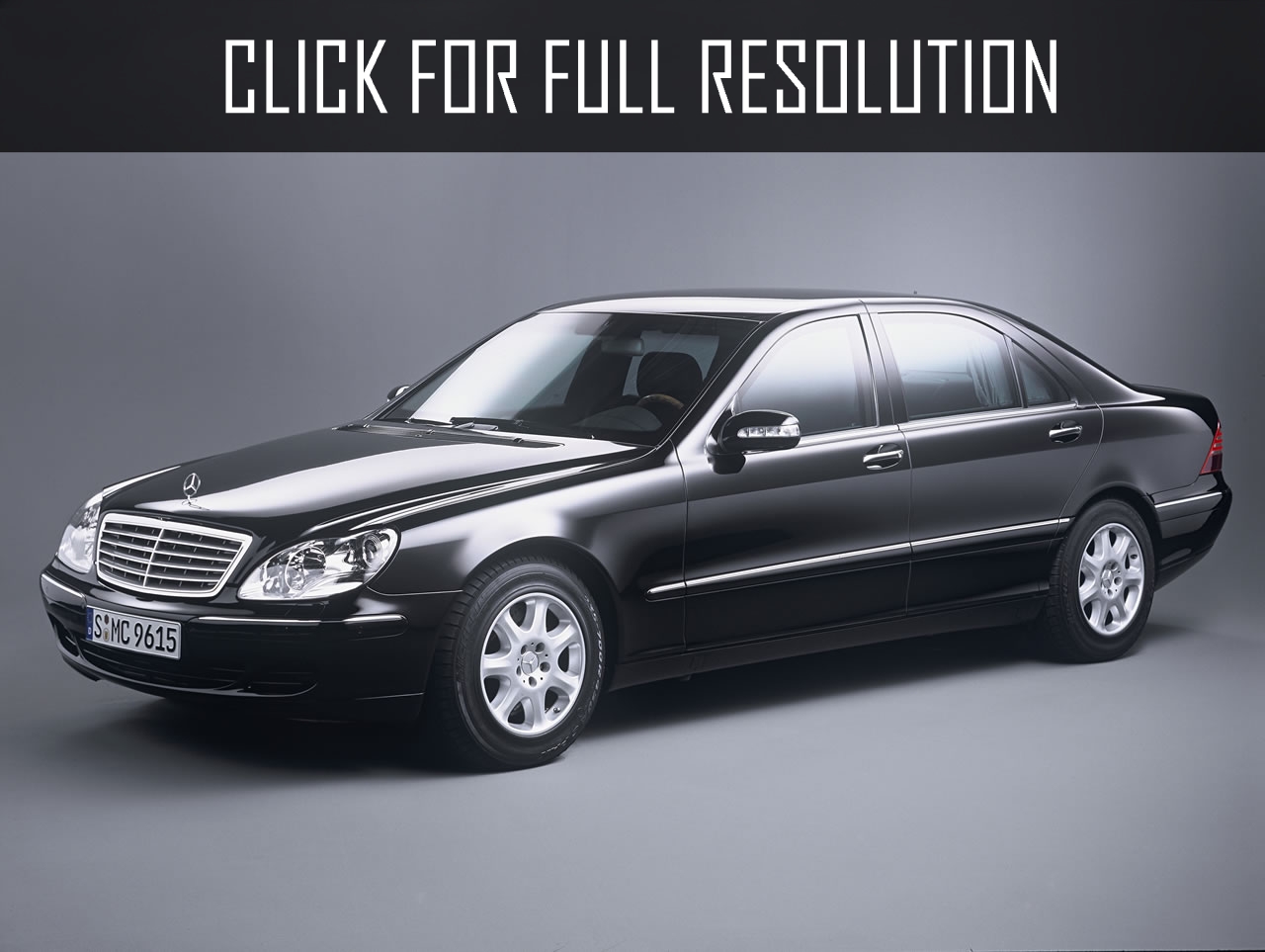 2002 Mercedes Benz S Class Sedan