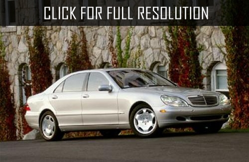 2002 Mercedes Benz S Class Sedan