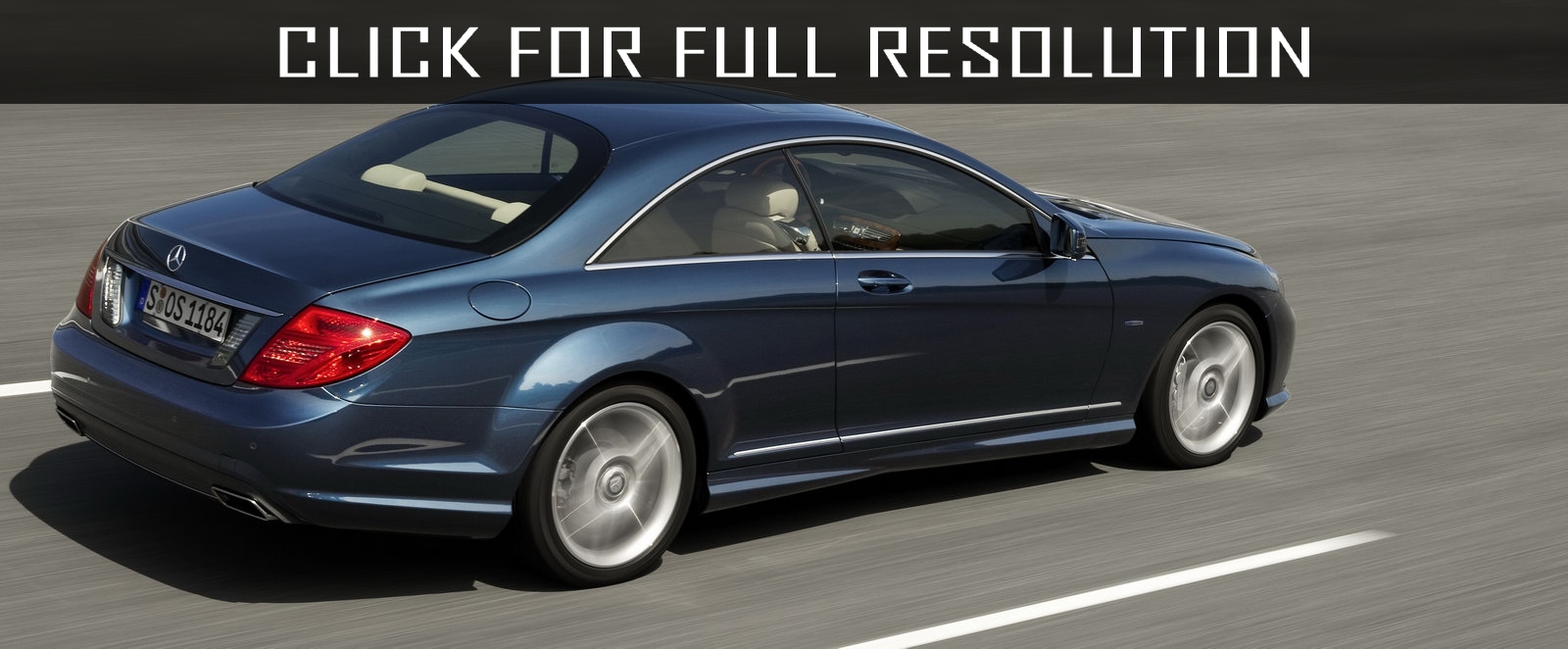 2011 Mercedes Benz S Class Coupe