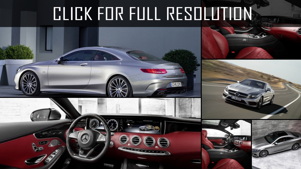 2015 Mercedes Benz S Class Coupe