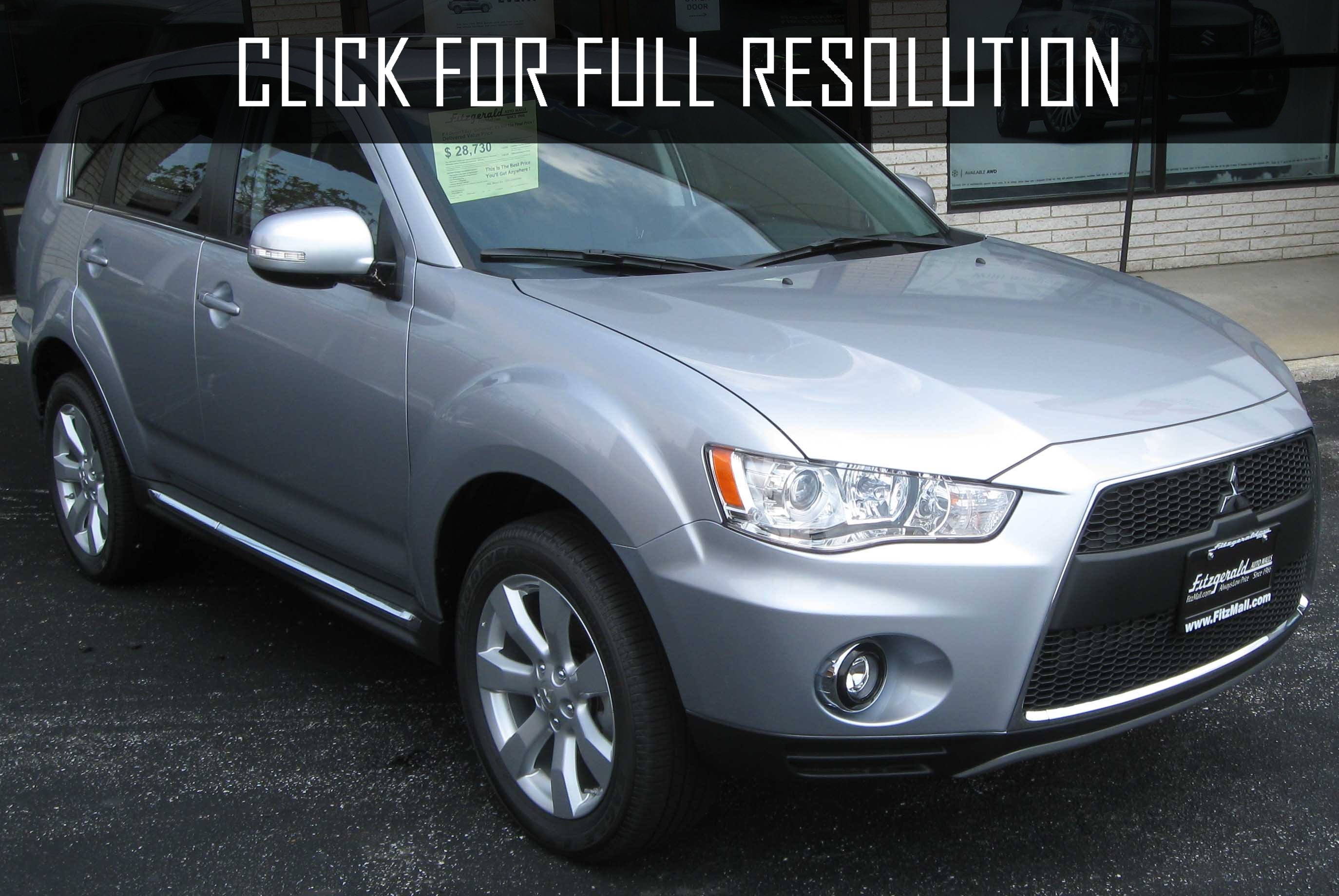 2010 Mitsubishi Outlander Gt