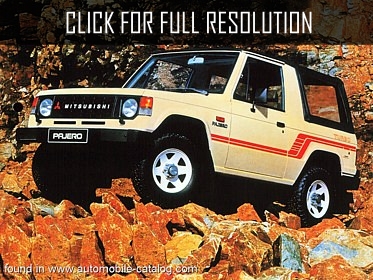 1980 Mitsubishi Pajero