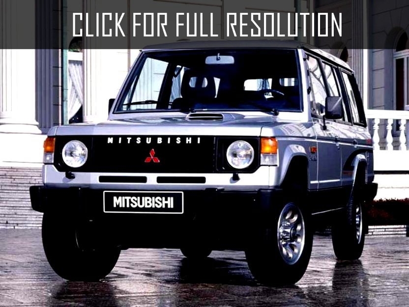 1986 Mitsubishi Pajero Wagon