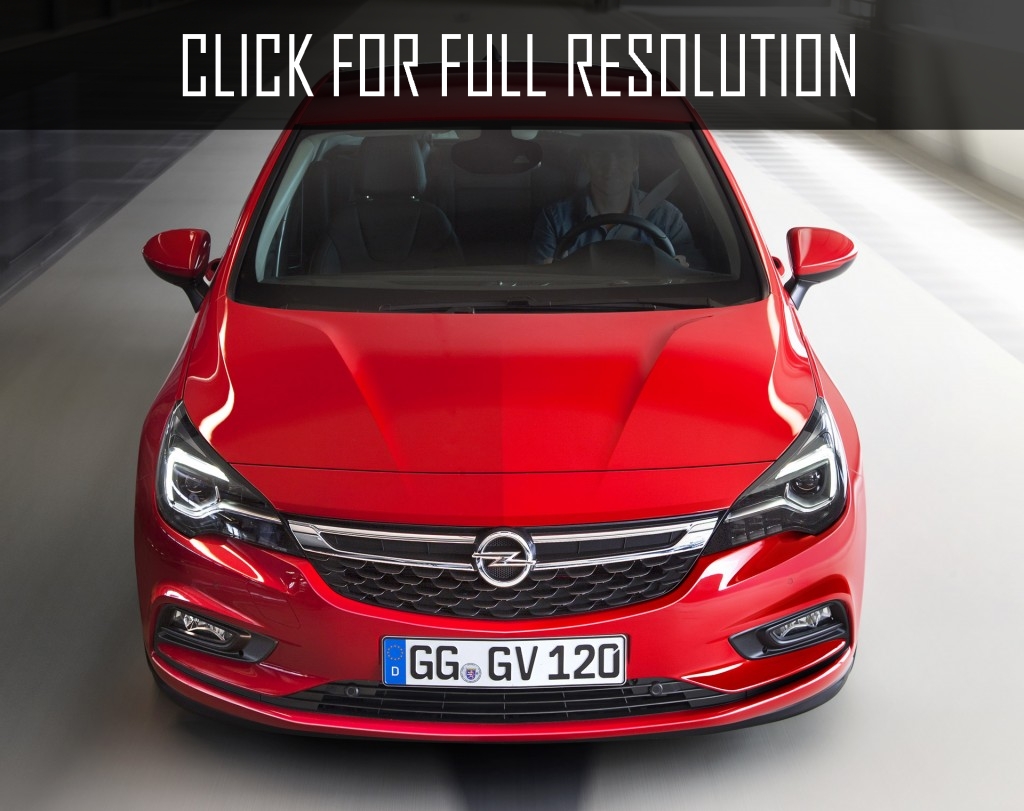2016 Opel Astra Sedan