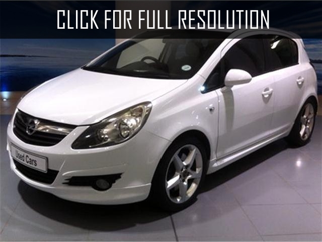 2011 Opel Corsa Sport