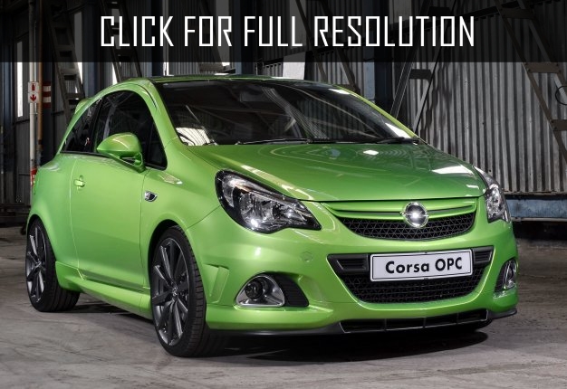 2014 Opel Corsa Opc