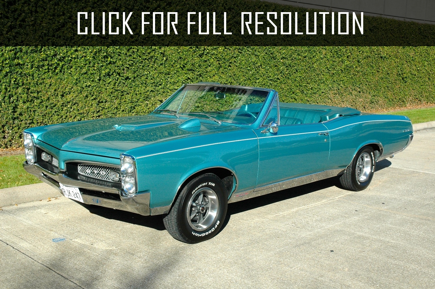 1967 Pontiac Gto Convertible