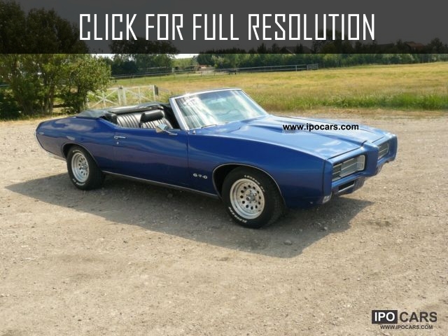 1969 Pontiac Gto Convertible