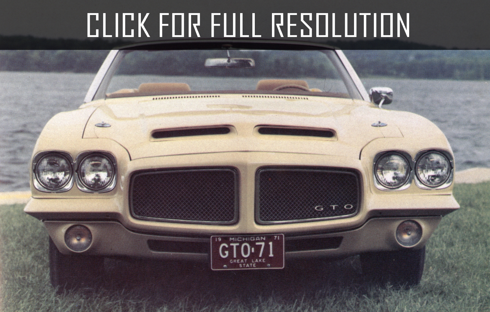 1971 Pontiac Gto Convertible
