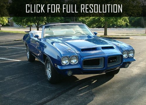 1972 Pontiac Gto Convertible