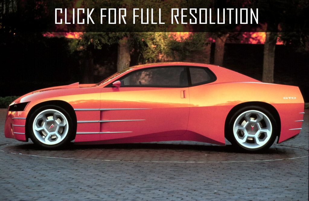 1999 Pontiac Gto Concept