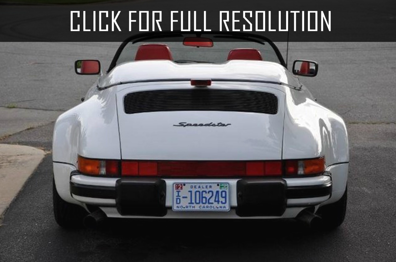 1989 Porsche 911 Speedster