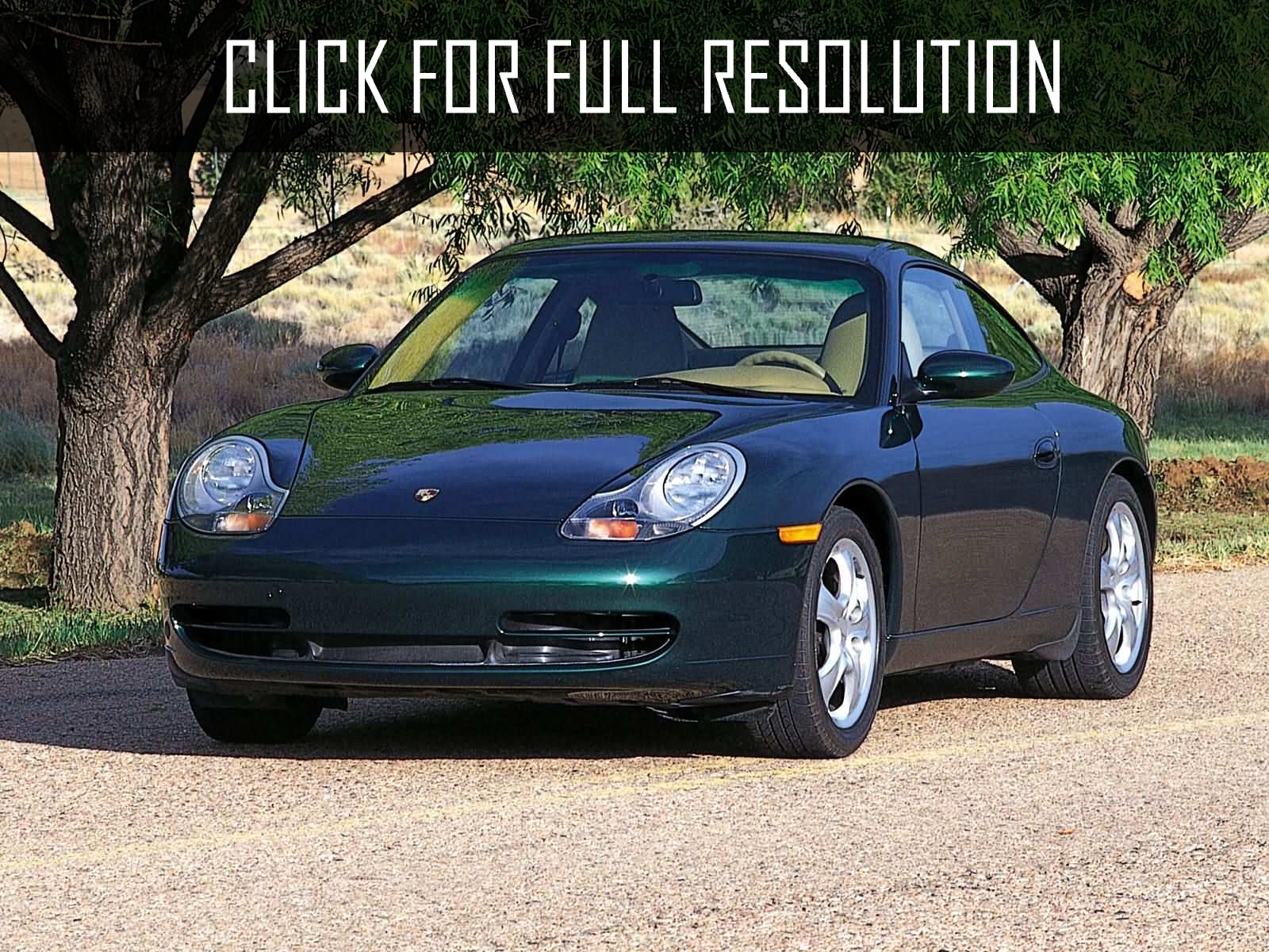 2001 Porsche 911 Carrera Specs