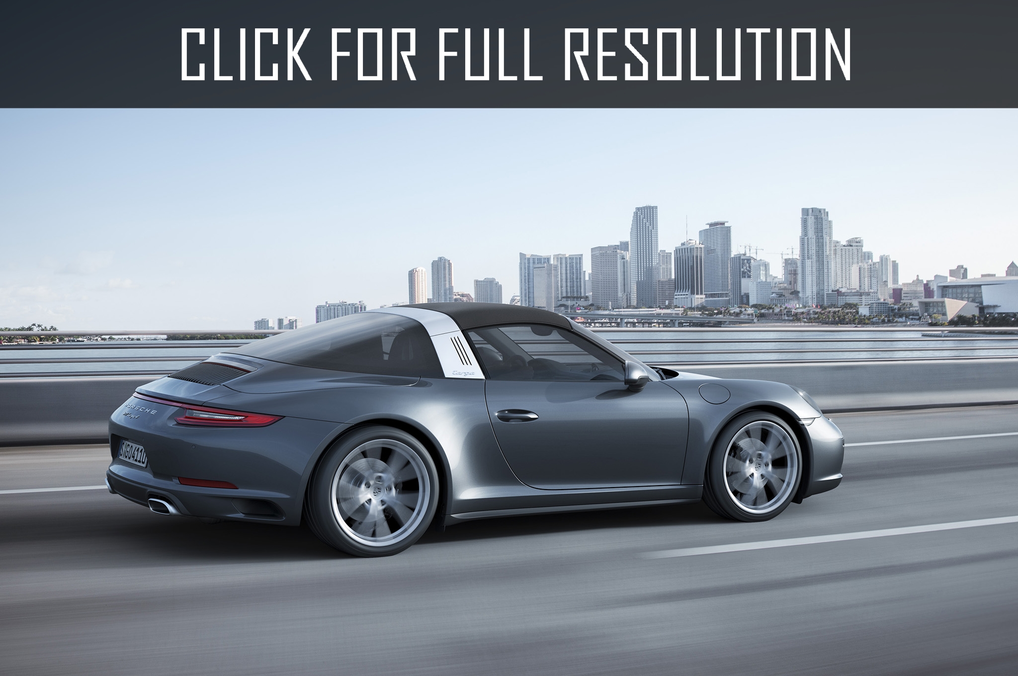 2017 Porsche 911 Targa