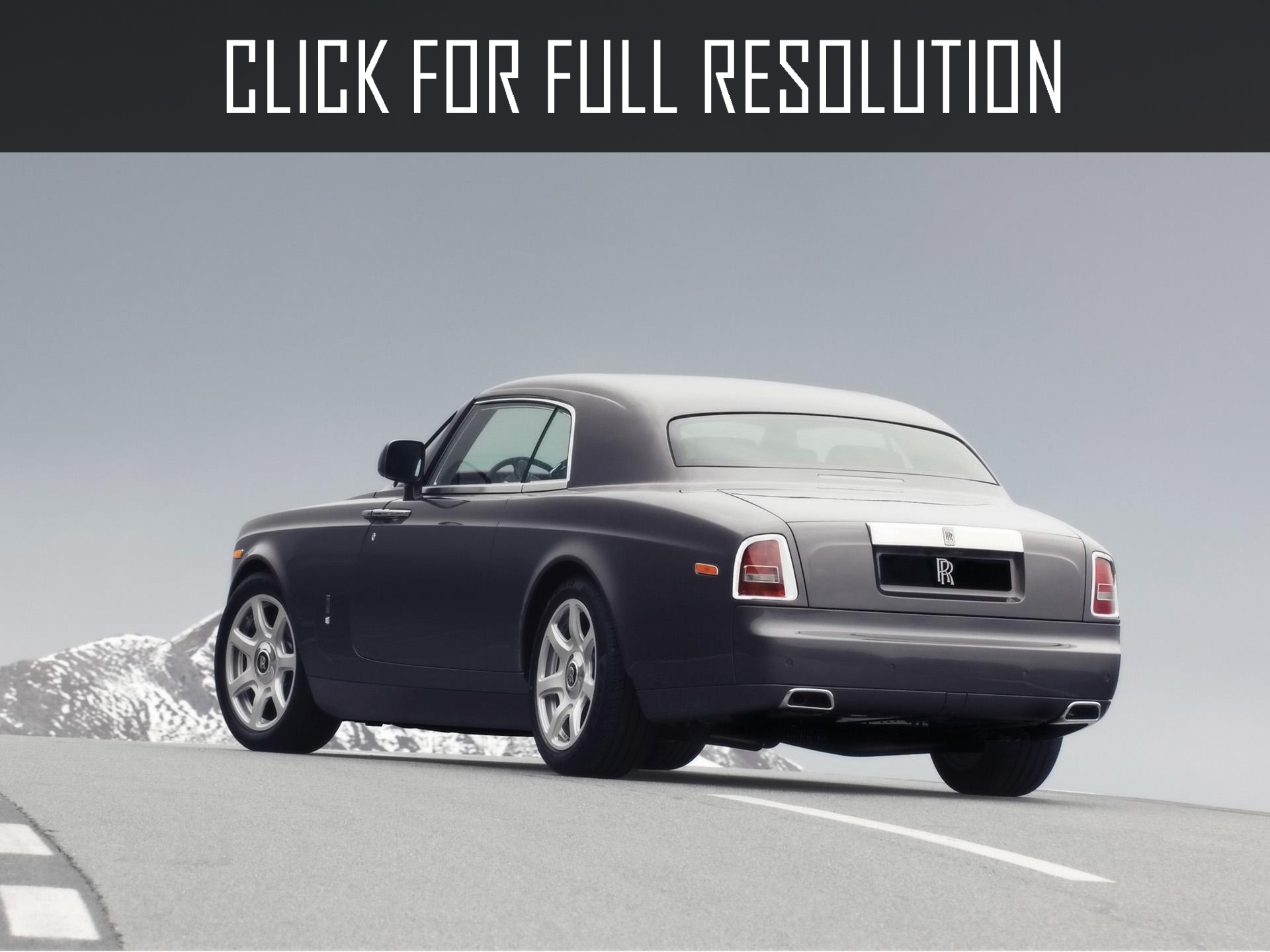 2008 Rolls Royce Phantom Coupe