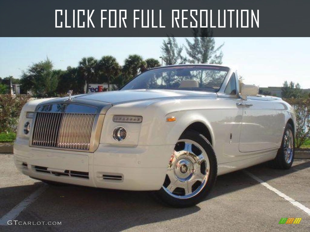2008 Rolls Royce Phantom Drophead