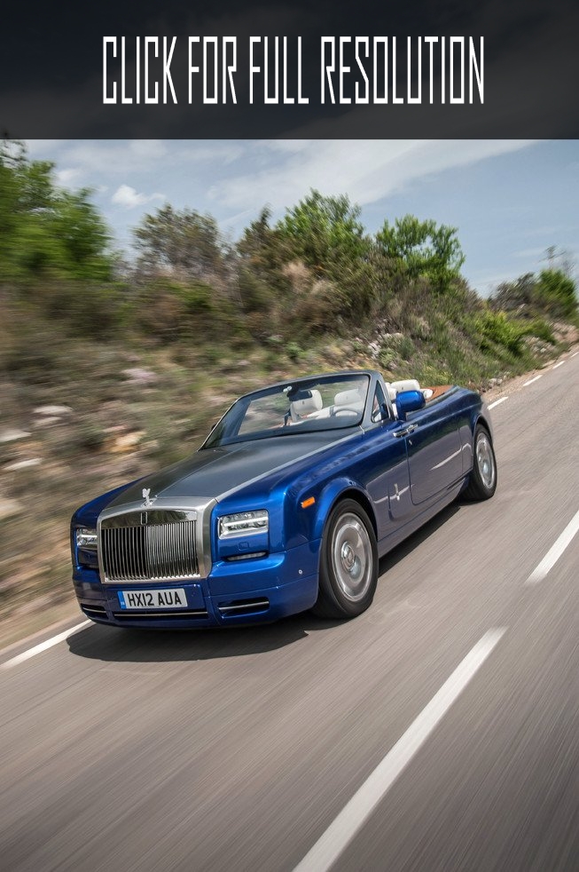 2016 Rolls Royce Phantom Drophead Coupe